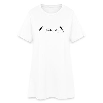Chapter 45 Birthday - Women’s T-Shirt Dress - white - Front