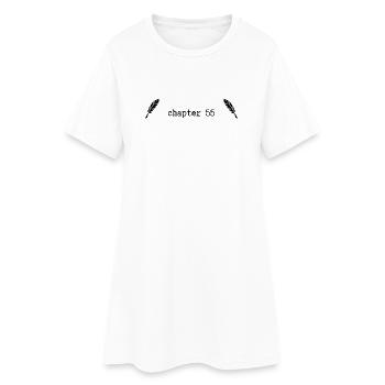 chapter 55 Birthday - Women’s T-Shirt Dress - white - Front