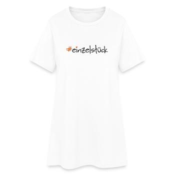 copie unique - Robe T-shirt Femme - blanc - Devant