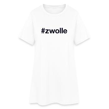 ZWOLLE, Netherlands, Netherlands - Women’s T-Shirt Dress - white - Front