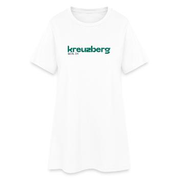 Berlin Kreuzberg - Un design simple et beau - Robe T-shirt Femme - blanc - Devant
