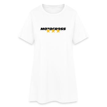 Motocross - Women’s T-Shirt Dress - white - Front