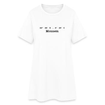 Coordonnées Mannheim Monnem - Robe T-shirt Femme - blanc - Devant