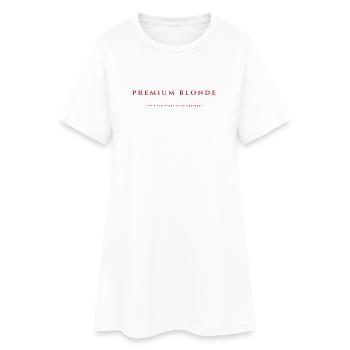 Premium Blonde V.19 - Robe T-shirt Femme - blanc - Devant