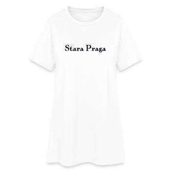 Stara Praga Warszawa Varsovie - Robe T-shirt Femme - blanc - Devant