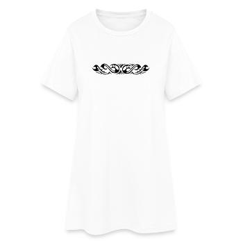Tribal 7 par Helfspawn - Robe T-shirt Femme - blanc - Devant