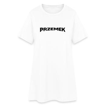 Przemek Name Gift - Women’s T-Shirt Dress - white - Front