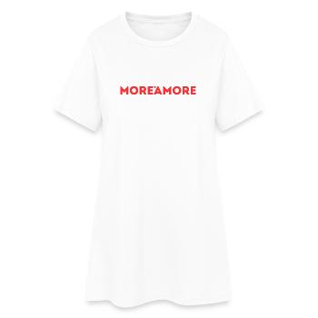More aMore  - Frauen T-Shirt-Kleid - Weiß - Vorne