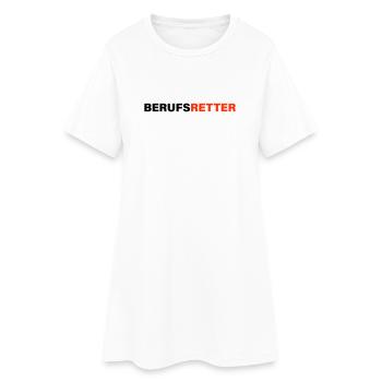Sauveteur professionnel - Robe T-shirt Femme - blanc - Devant
