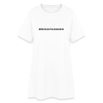 Härzbluetglarnerin, Canton de Glaris, Suisse - Robe T-shirt Femme - blanc - Devant