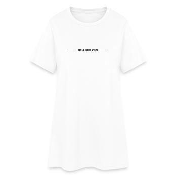 Majorque 2026 - Robe T-shirt Femme - blanc - Devant