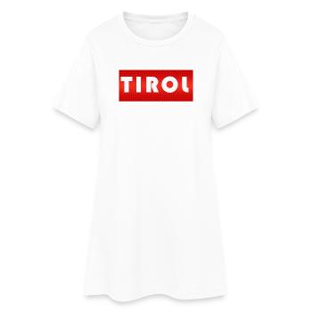 Tyrol - Robe T-shirt Femme - blanc - Devant