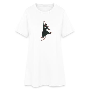 Les rats sont les plus chaudes - Robe T-shirt Femme - blanc - Devant