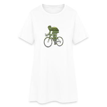 Rad Sport Création serpentine 02 - Robe T-shirt Femme - blanc - Devant