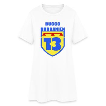 Bucco Rhôdanien - Robe T-shirt Femme - blanc - Devant