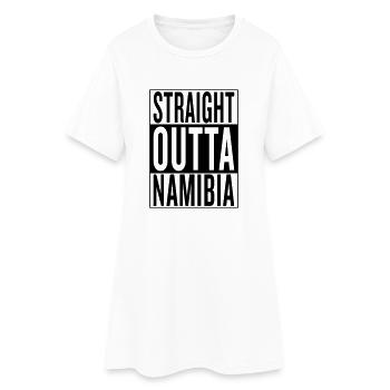 Namibia - Women’s T-Shirt Dress - white - Front