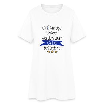 Großartige Brüder 02 - Frauen T-Shirt-Kleid - Weiß - Vorne