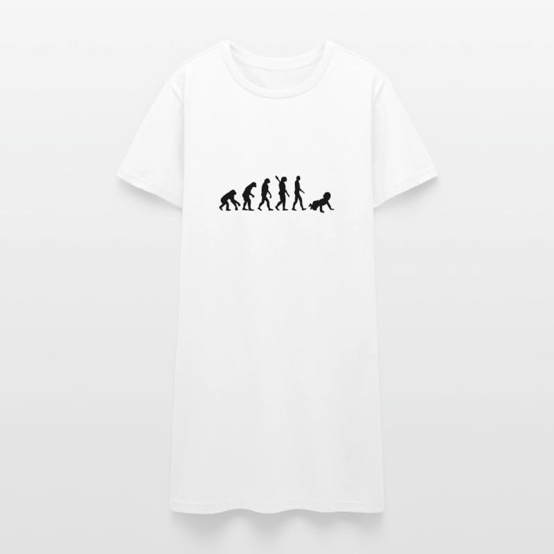 Évolution Bébé Robe T-shirt Femme