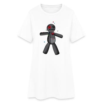 Phasmophobia Voodoo Puppe in schwarz - Frauen T-Shirt-Kleid - Weiß - Vorne
