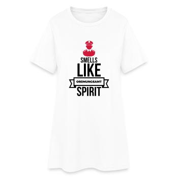 Smells Like Ordnungsamt Esprit - Robe T-shirt Femme - blanc - Devant