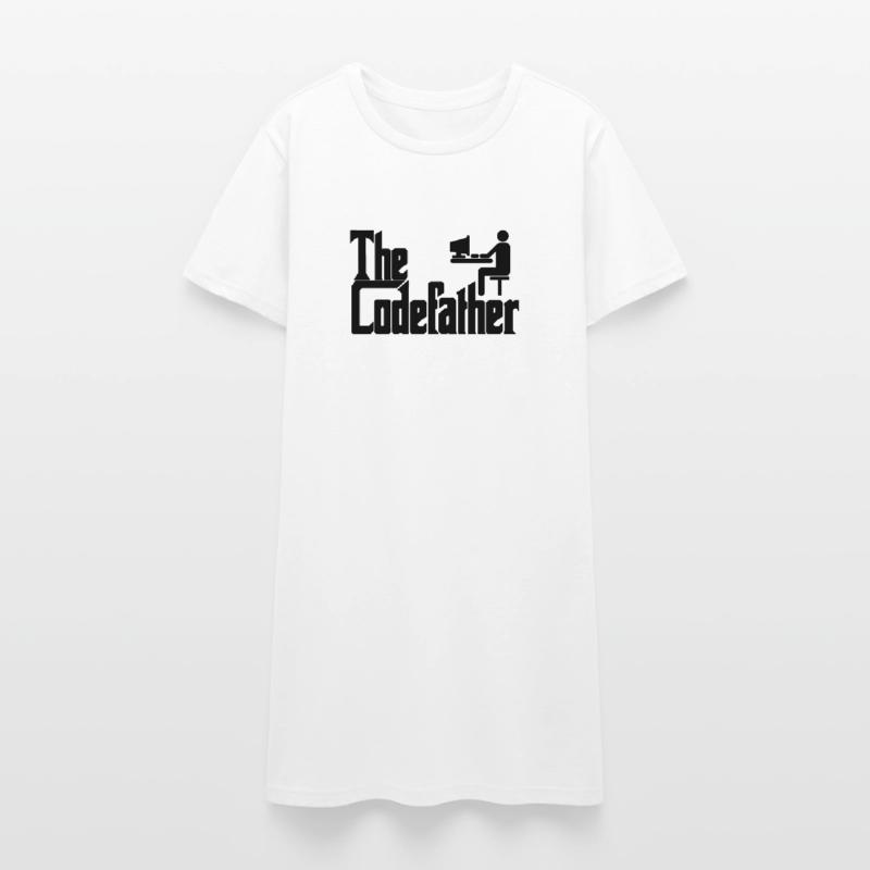 Le cadeau de codage PC Codefather Programmer Robe T-shirt Femme