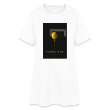 Pressure Reveals Character Poster - Women’s T-Shirt Dress - white - Front