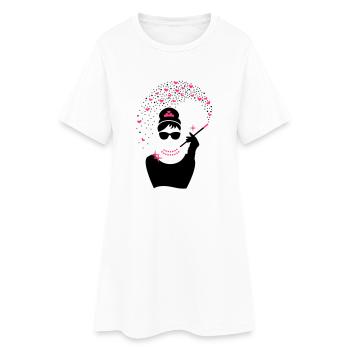 Diamond Girl - Princess Jewels - Jewellery - Women’s T-Shirt Dress - white - Front