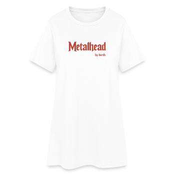 Metalhead - Women’s T-Shirt Dress - white - Front