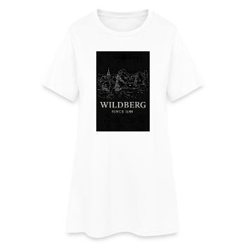 Paysage historique de Wildberg - Robe T-shirt Femme - blanc - Devant