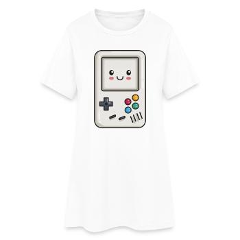 Cute Game Console - Women’s T-Shirt Dress - white - Front