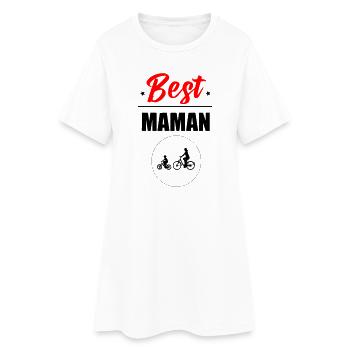 Best Mom - Women’s T-Shirt Dress - white - Front
