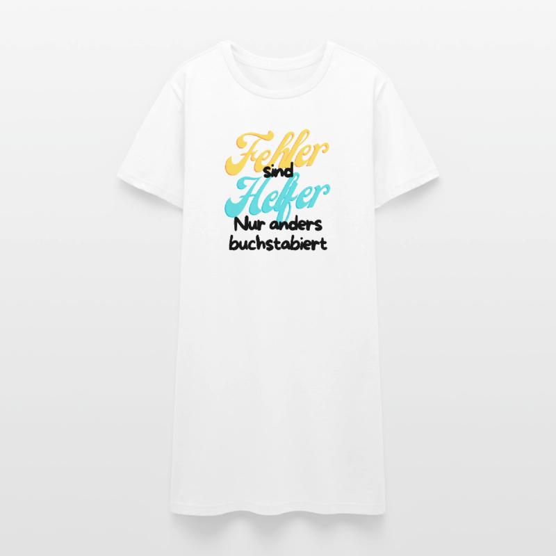 Error Helper Gradient Script Women’s T-Shirt Dress