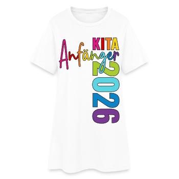 Daycare Beginners 2026 - Women’s T-Shirt Dress - white - Front