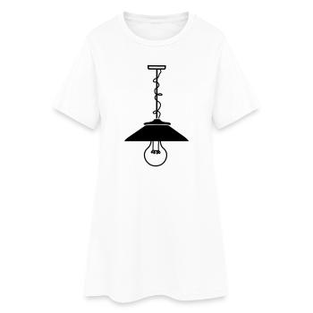 Suspension - Robe T-shirt Femme - blanc - Devant