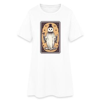 Happy Mind Tarot Card - Women’s T-Shirt Dress - white - Front