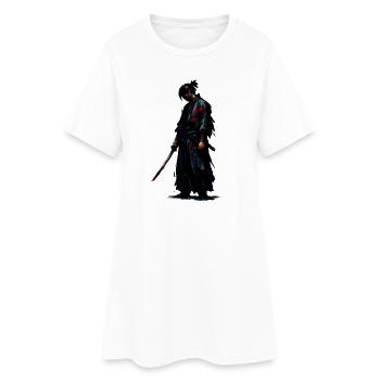 Dark Samurai Blood Blade - Women’s T-Shirt Dress - white - Front