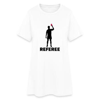 Arbitre - Robe T-shirt Femme - blanc - Devant