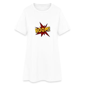 Boom ! - Bande dessinée - Robe T-shirt Femme - blanc - Devant