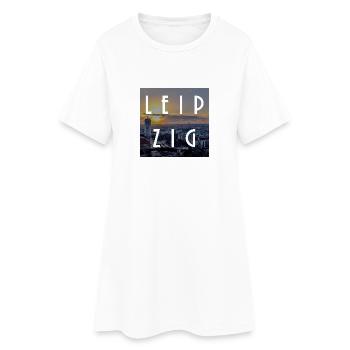 Leipzig - Women’s T-Shirt Dress - white - Front
