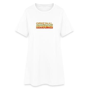 Originale Depuis 43 Édition limitée - Robe T-shirt Femme - blanc - Devant