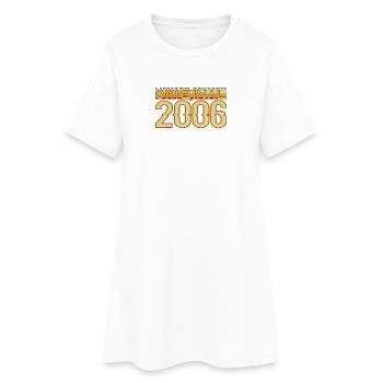Original 2006 Retro Vintage - Women’s T-Shirt Dress - white - Front