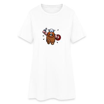 Wild Vikings - Robe T-shirt Femme - blanc - Devant
