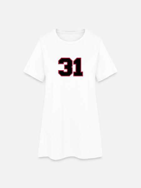 number31 - Robe T-shirt Femme - blanc