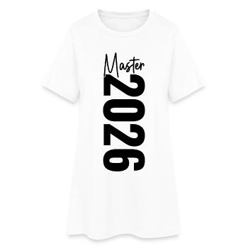 Master 2026 - Women’s T-Shirt Dress - white - Front