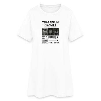 Piégé dans la réalité Berlin 2025 - Robe T-shirt Femme - blanc - Devant