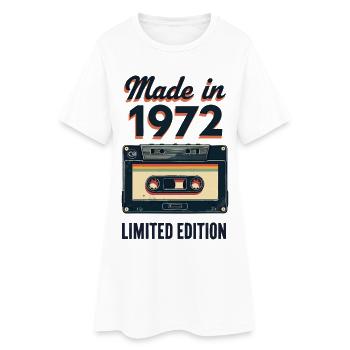 Produit en 1972 – Édition limitée - Robe T-shirt Femme - blanc - Devant