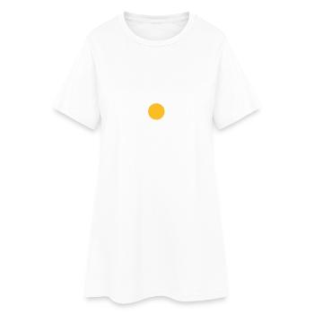 Daisy flower - Women’s T-Shirt Dress - white - Front