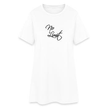 No Limit - Frauen T-Shirt-Kleid - Weiß - Vorne