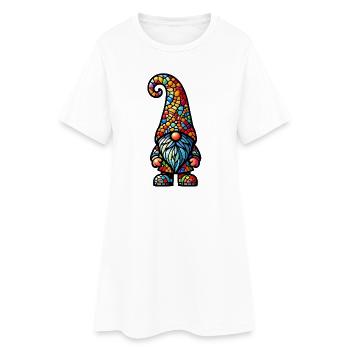 Gnome - Robe T-shirt Femme - blanc - Devant