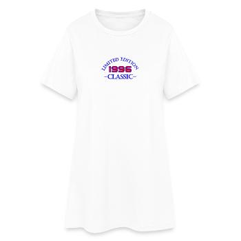 1996 Classic Limited Edition - Frauen T-Shirt-Kleid - Weiß - Vorne
